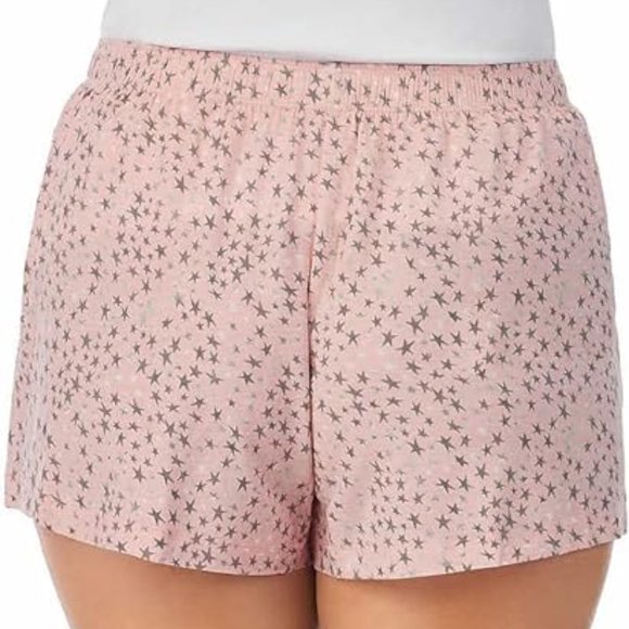 NWoT Jane and Bleecker Women's Sleep Short 3-pack Pink Stars Size S $35 FFF097 - Picture 3 of 7